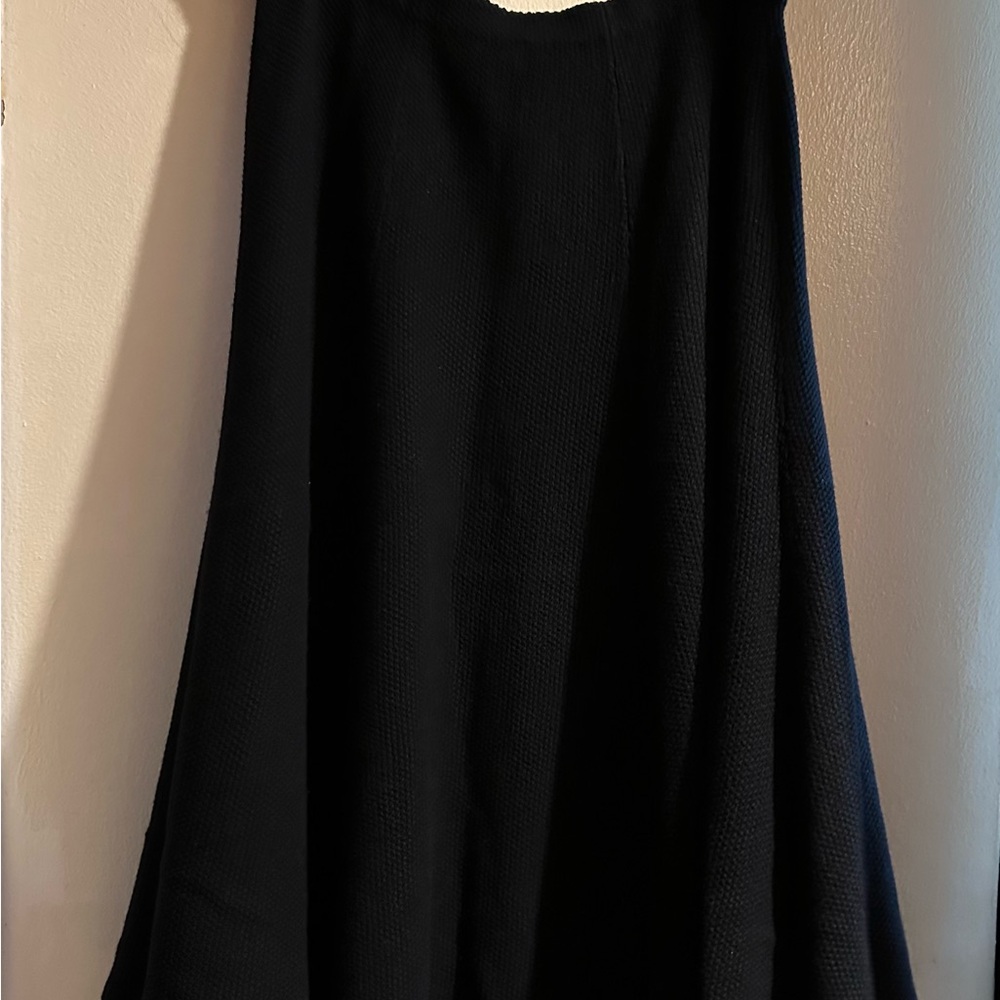 Ralph Lauren Classic 100% Lambs Wool Black Skirt
